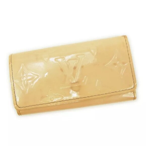 Louis Vuitton Key holder Key case Vernis Red Woman unisex Authentic Used